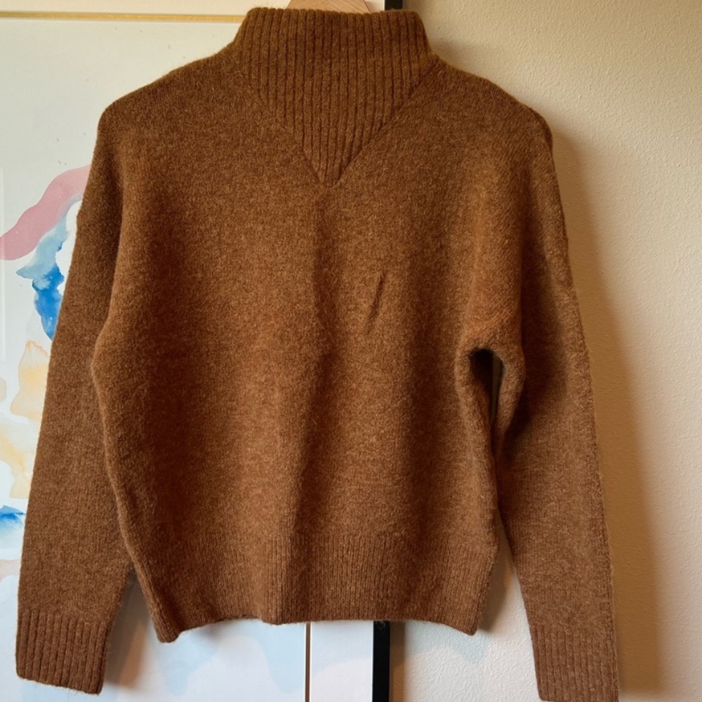 Madewell Dillon Mock Neck Sweater